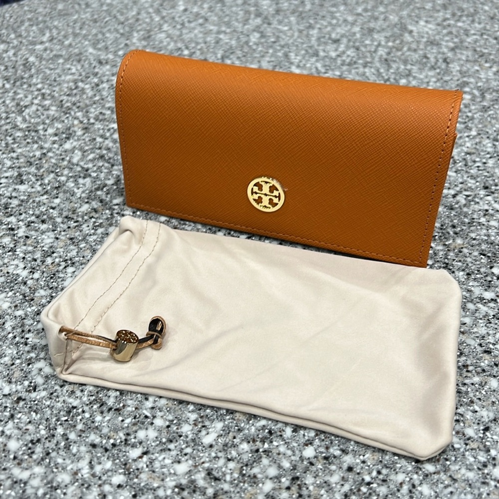 Tory BirchBrand new genuine Tory Birch glasses case with cloth pouch